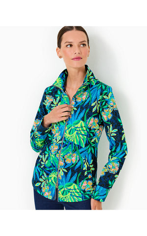 UPF 50+ Leona Zip-Up Jacket - Multi The Hottest Spot