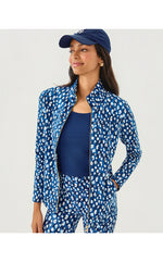 UPF 50+ Leona Zip-Up Jacket - Starlight Navy You’re An Animal