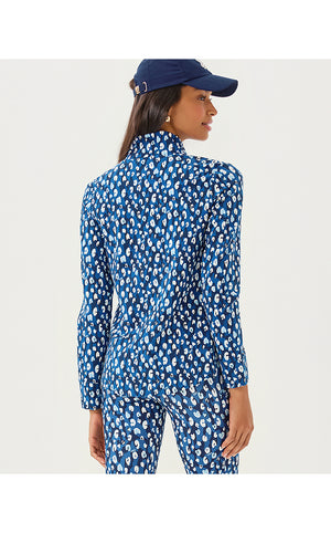 UPF 50+ Leona Zip-Up Jacket - Starlight Navy You’re An Animal