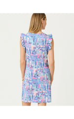Laina Dress - Whisper Blue Yeah Buoy