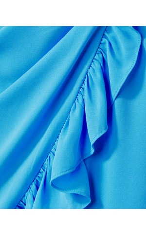 
            
                Load image into Gallery viewer, Alisa Wrap Dress - Lunar Blue
            
        
