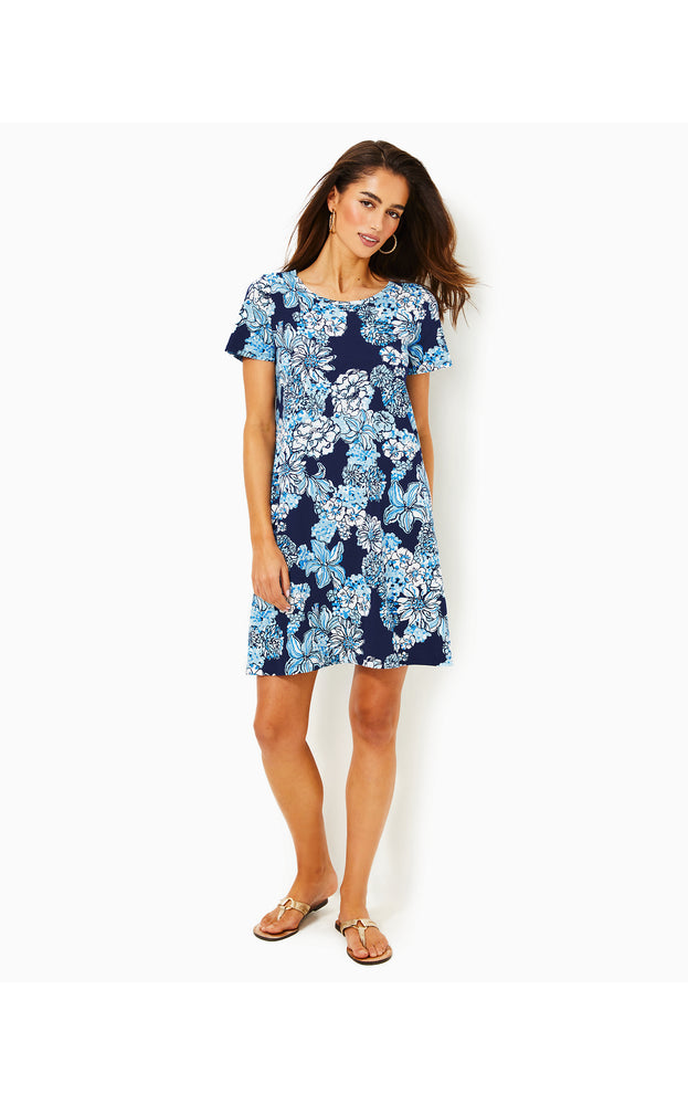 
            
                Load image into Gallery viewer, Cody T-Shirt Dress - Low Tide Navy- Bouquet All Day
            
        