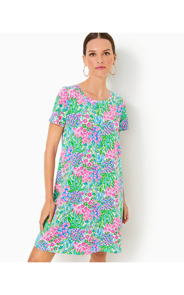 Cody T-Shirt Dress - Multi - A Cherry On Top