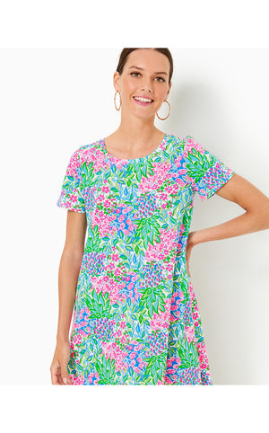 Cody T-Shirt Dress - Multi - A Cherry On Top