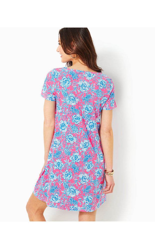 Cody T-Shirt Dress - Roxie Pink Wave N Sea