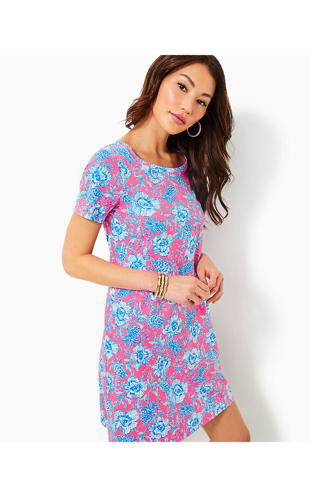 Cody T-Shirt Dress - Roxie Pink Wave N Sea