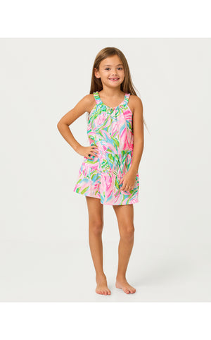 Girls Mini Loro Dress  - Multi Croc My World