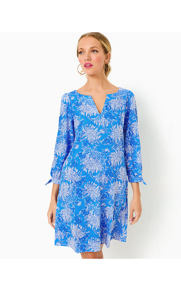 Cath Dress - Boca Blue - Croc And Lock It