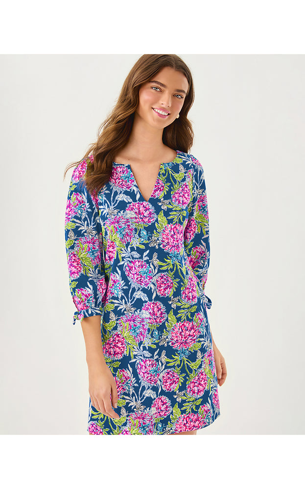 Cath Dress - Multi Dahlia Licious