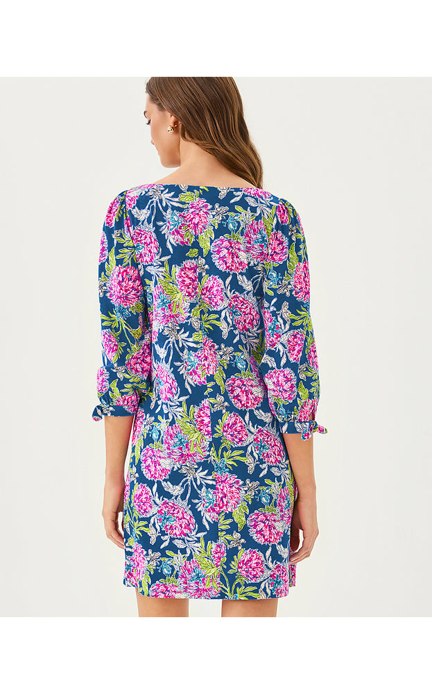 Cath Dress - Multi Dahlia Licious