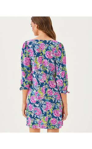 Cath Dress - Multi Dahlia Licious