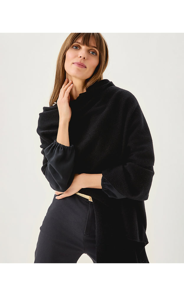 Lanelle Cashmere Wrap - Black