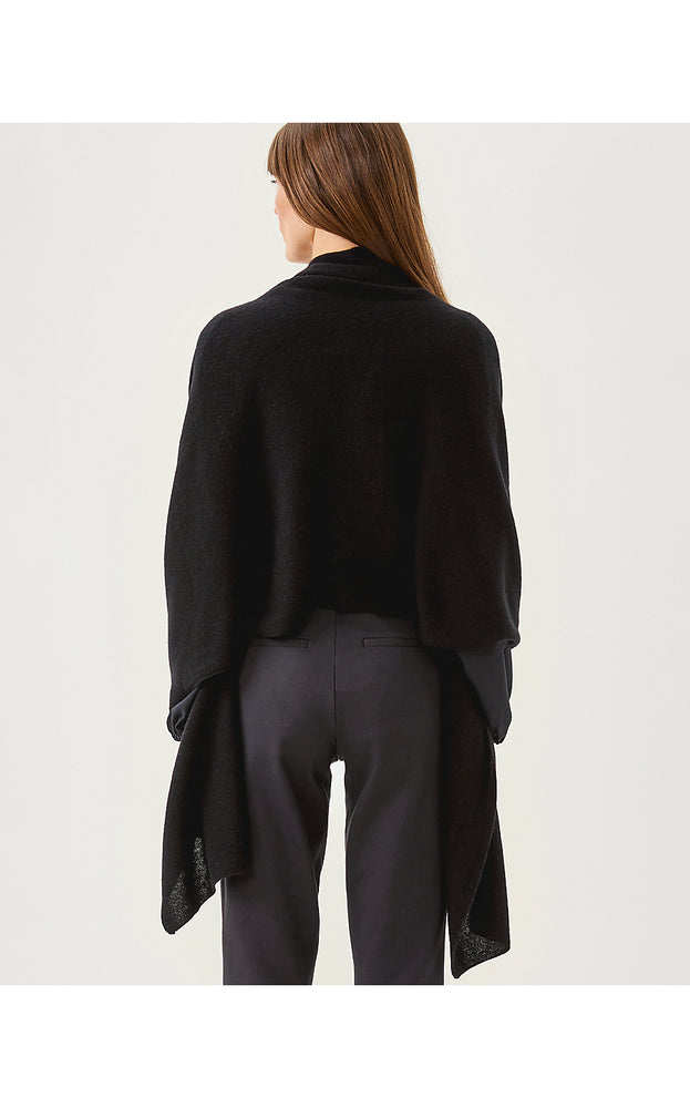 Lanelle Cashmere Wrap - Black