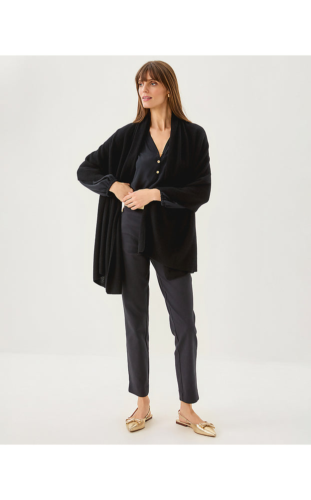 Lanelle Cashmere Wrap - Black