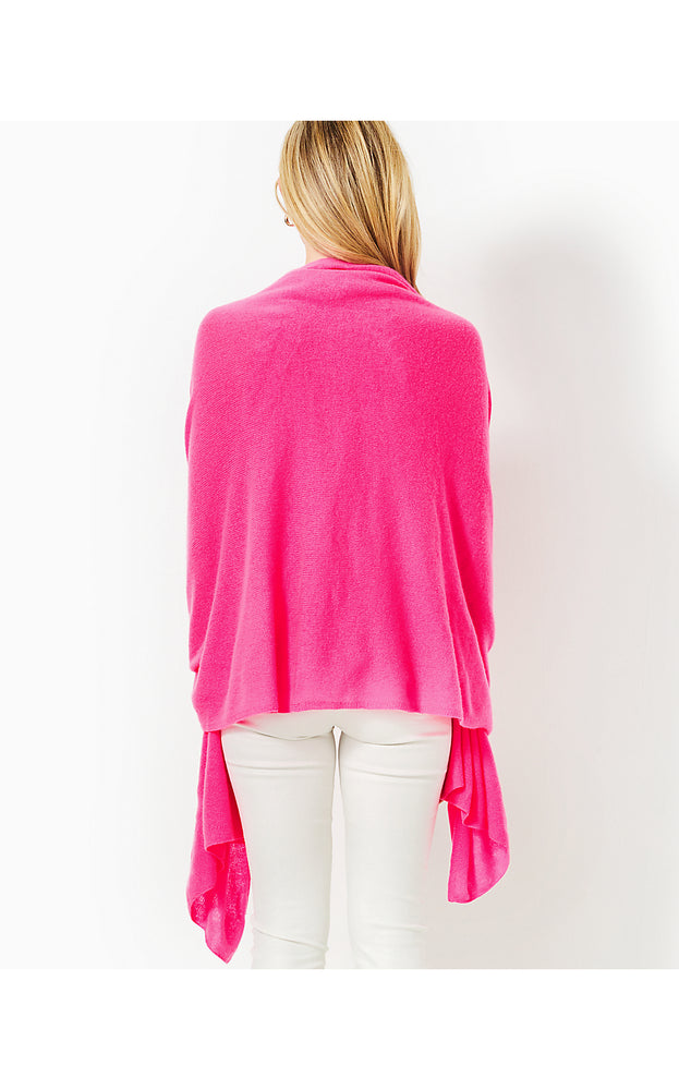 Lanelle Cashmere Wrap - Passion Fruit Pink