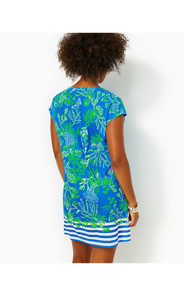 
            
                Load image into Gallery viewer, Talli Cover-Up - Briny Blue - A Bit Salty Engineered Coverup
            
        