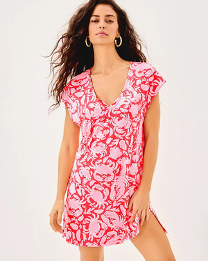 Talli Cover-Up - Cane Coral Crab Collab