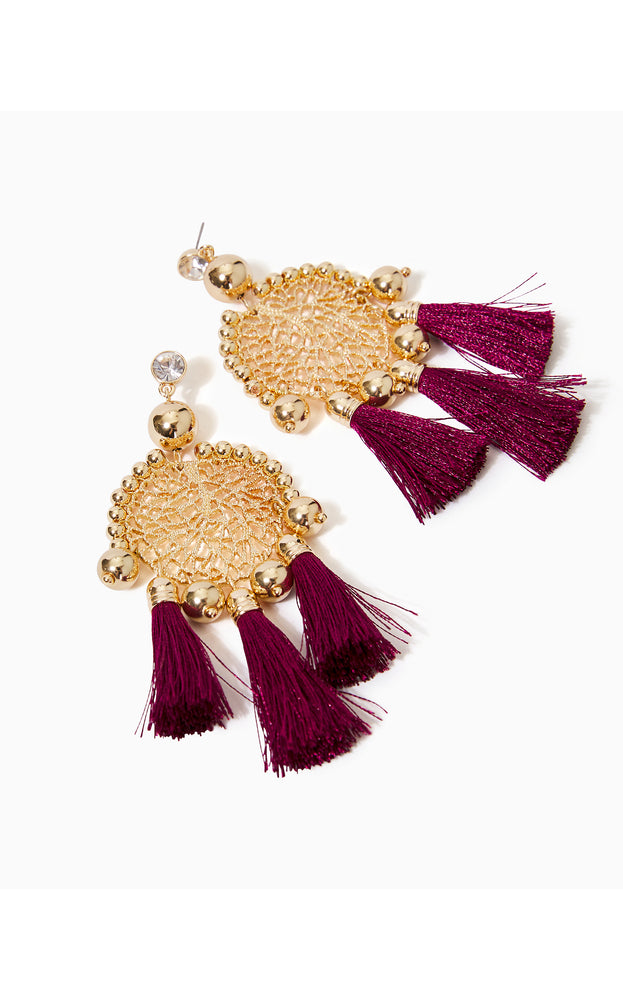 
            
                Load image into Gallery viewer, Sea Dreamer Earrings - Amarena Cherry
            
        
