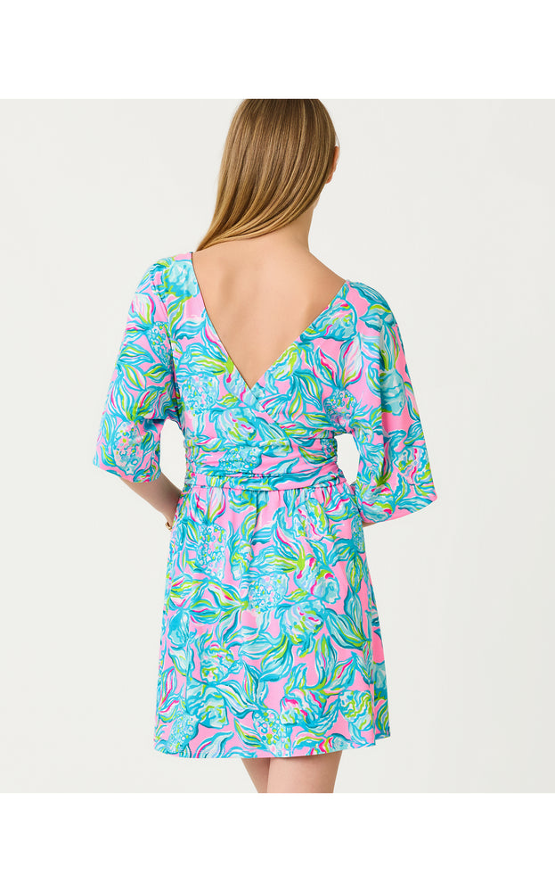 Parigi Skort Romper - Pelican Pink Off The Scales