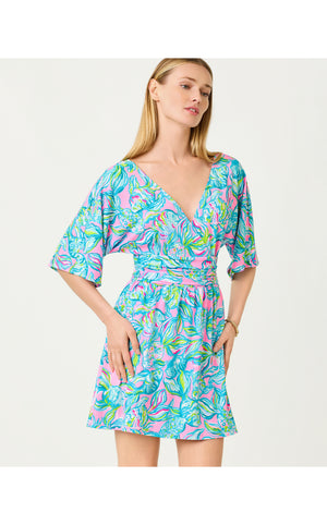 Parigi Skort Romper - Pelican Pink Off The Scales