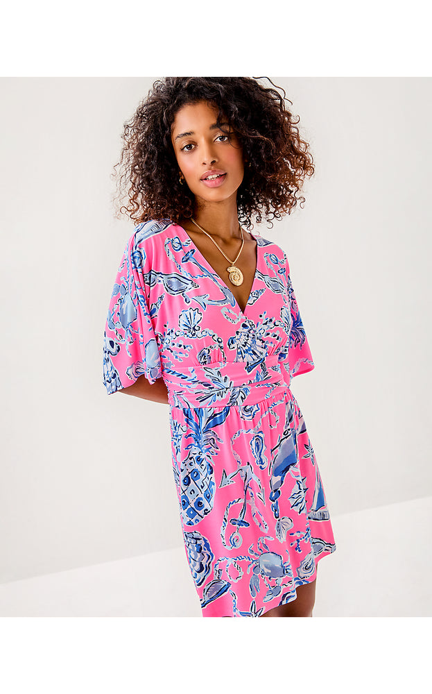 Parigi Skort Romper - Rousseau Pink Oversized Barefoot Beachcomber