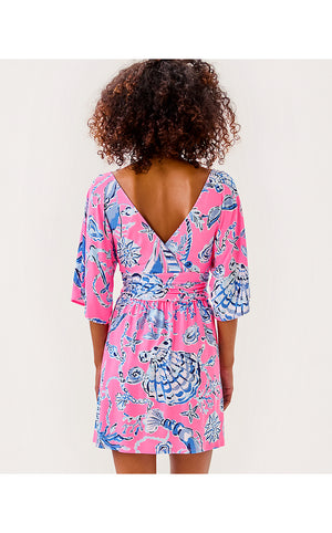 Parigi Skort Romper - Rousseau Pink Oversized Barefoot Beachcomber