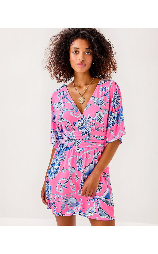 Parigi Skort Romper - Rousseau Pink Oversized Barefoot Beachcomber