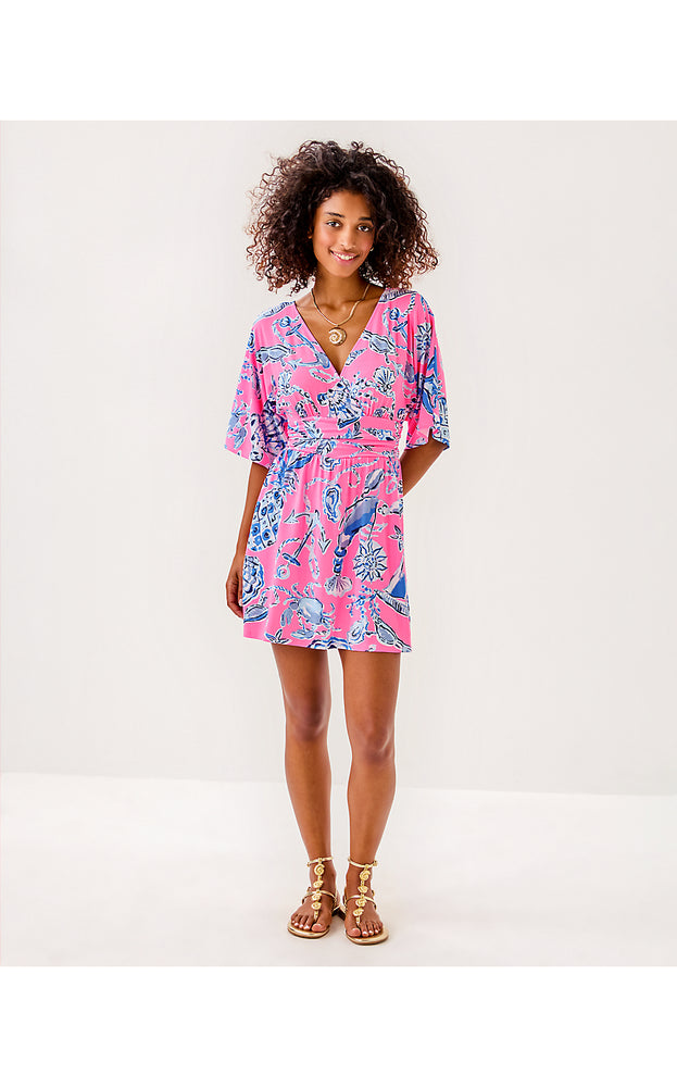 Parigi Skort Romper - Rousseau Pink Oversized Barefoot Beachcomber