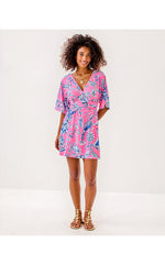 Parigi Skort Romper - Rousseau Pink Oversized Barefoot Beachcomber