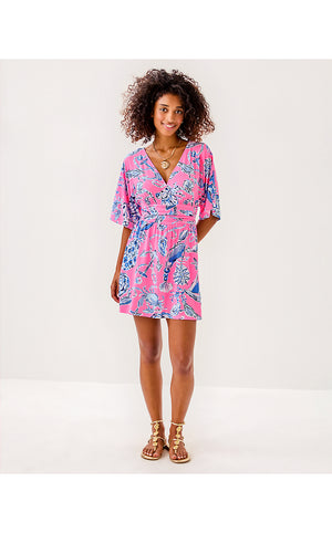 Parigi Skort Romper - Rousseau Pink Oversized Barefoot Beachcomber