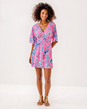 Parigi Skort Romper - Rousseau Pink Oversized Barefoot Beachcomber
