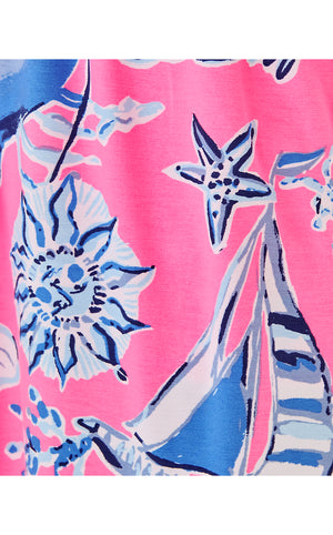 Parigi Skort Romper - Rousseau Pink Oversized Barefoot Beachcomber