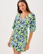 Parigi Skort Romper - Sapphire Pool Tropical Tango