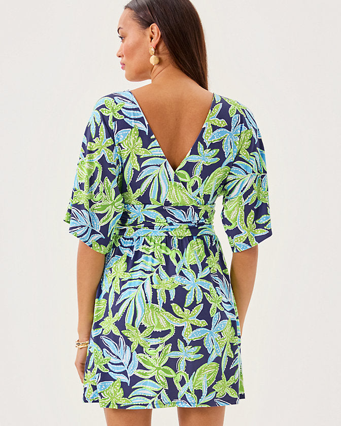 Parigi Skort Romper - Sapphire Pool Tropical Tango