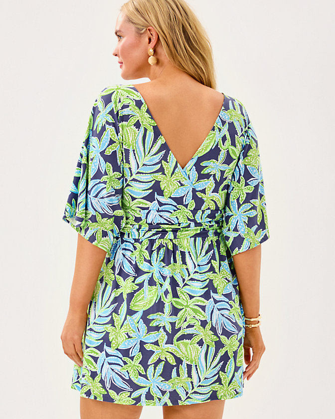 Parigi Skort Romper - Sapphire Pool Tropical Tango