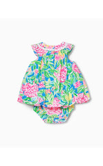 Baby Paloma Bubble Dress - Multi - Grove Garden