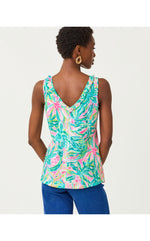 Gigi Ruffle Top - Multi One In A Melon