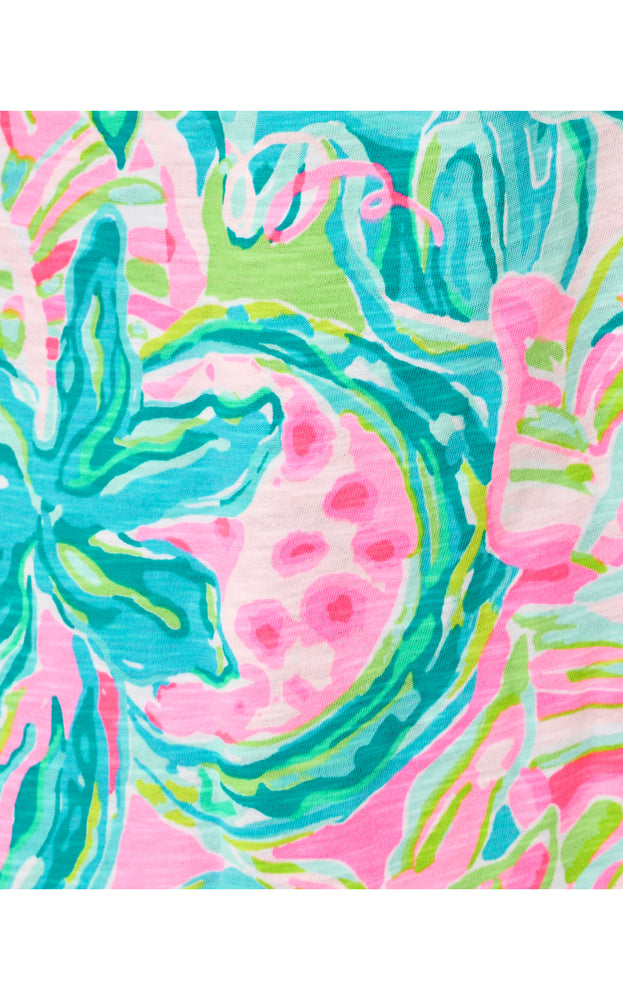 Gigi Ruffle Top - Multi One In A Melon