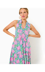 Malone Cotton Maxi Dress - Frenchie Blue - Turtley In Love