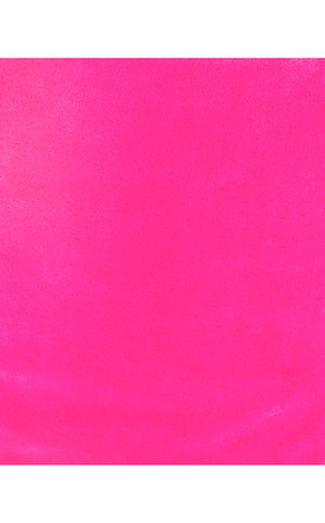 Girls Mini Mallie Velour Pant - Pink Palms