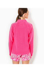 Luxletic Ashlee Half-Zip Pullover - Passion Fruit Pink