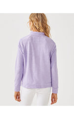 Luxletic Ashlee Half- Zip Pullover - Water Hyacinth