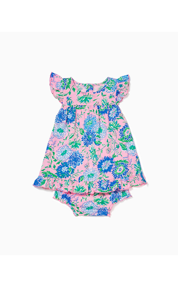 Cecily Infant Dress - Conch Shell Pink - Rumor Has It