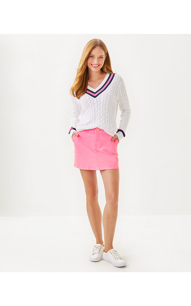 Colette Skort - Rousseau Pink