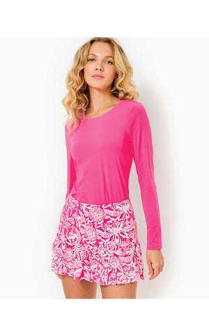 UPF 50+ Luxletic Aqualina Skort - Passion Fruit Pink Absolutely Flamazing