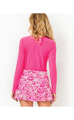 UPF 50+ Luxletic Aqualina Skort - Passion Fruit Pink Absolutely Flamazing