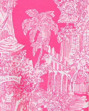 UPF 50+ Skipper Popover - Roxie Pink - PB Anniversary Toile