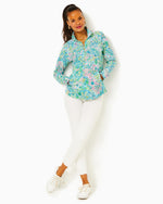 UPF 50+ Skipper Popover - Surf Blue Lilly Loves South Carolina