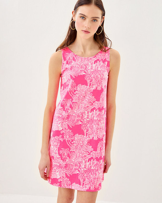 Kristen Swing Dress - Roxie Pink - PB Anniversary Toile