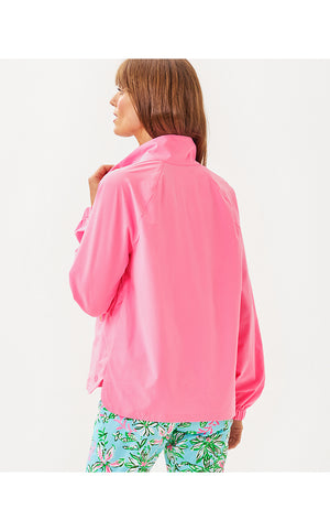 UPF 50+ Luxletic Tulia Performance Jacket - Rousseau Pink